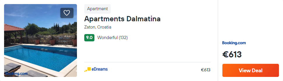 Apartments Dalmatina