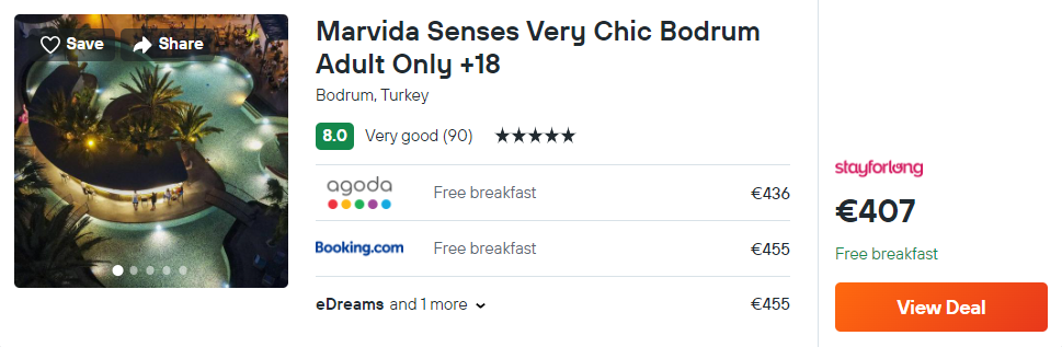 Marvida Senses Very Chic Bodrum Adult Only +18