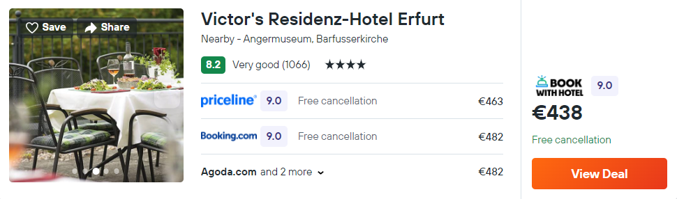 Victor's Residenz-Hotel Erfurt