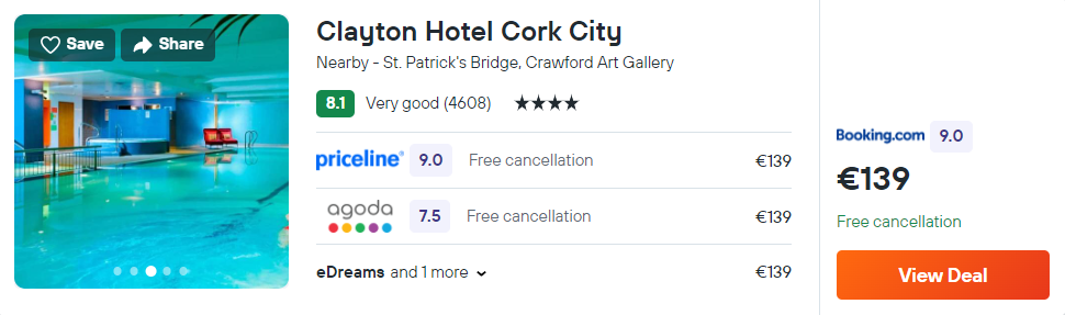 Clayton Hotel Cork City