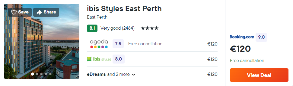 ibis Styles East Perth