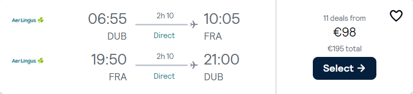 cheap flights to Germany