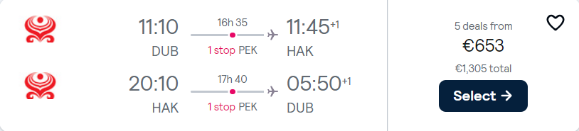 cheap flights to China