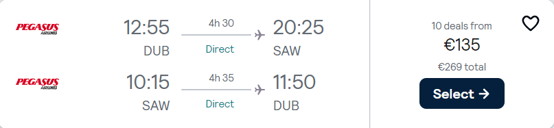cheap flights to Turkey