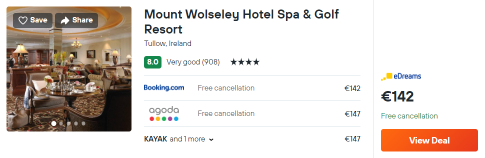 Mount Wolseley Hotel Spa & Golf Resort