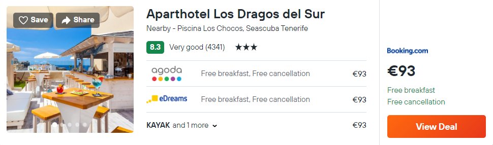 Aparthotel Los Dragos del Sur