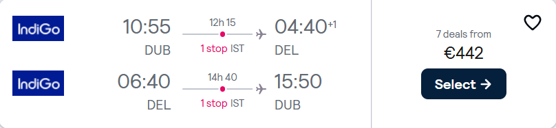 cheap flights to India