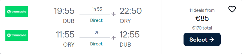 cheap flights to France