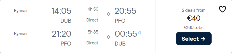 cheap flights to Cyprus