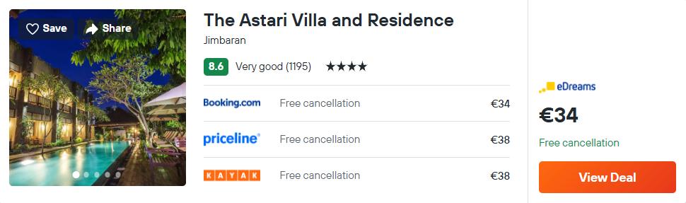 The Astari Villa and Residence