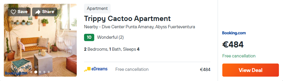 Trippy Cactoo Apartment