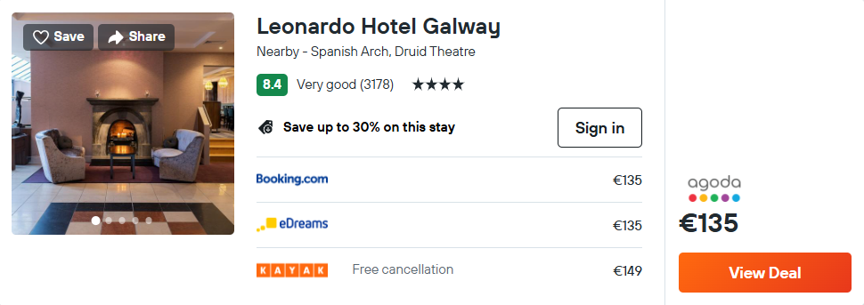 Leonardo Hotel Galway