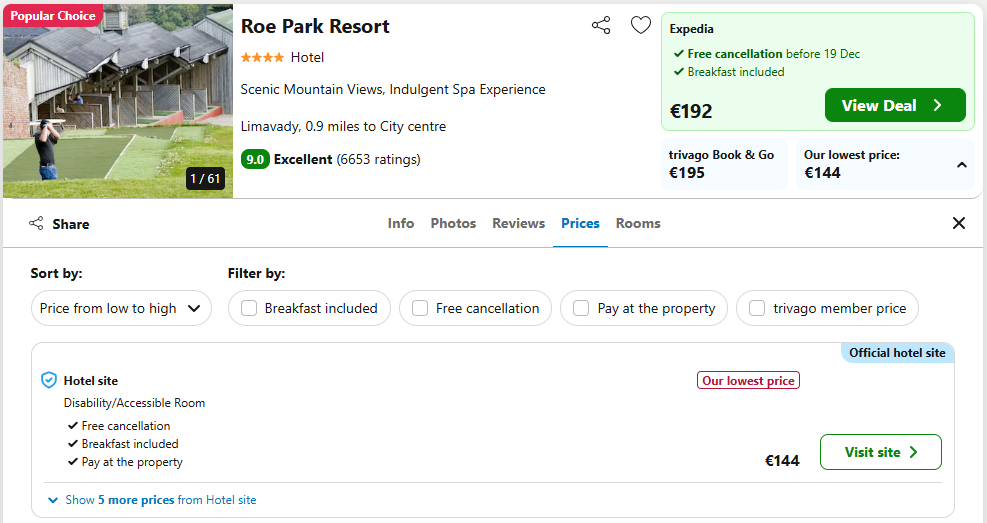 Roe Park Resort