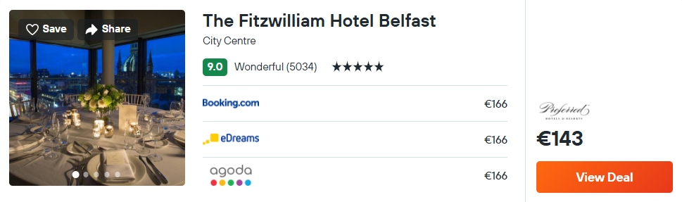 The Fitzwilliam Hotel Belfast