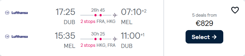 cheap flights to Australia