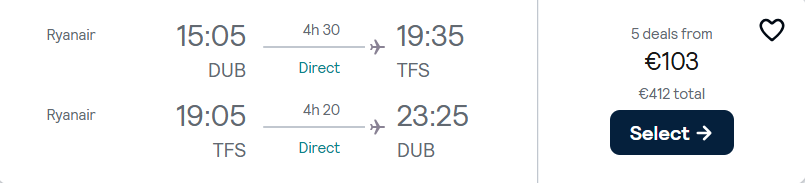 cheap flights to Spain