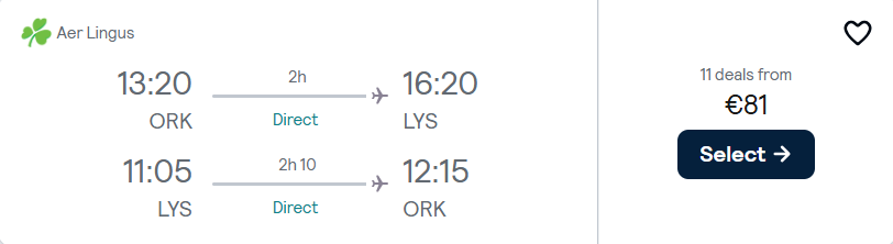 cheap flights to France