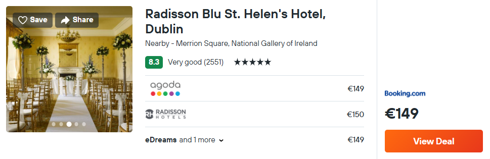 Radisson Blu St. Helen's Hotel, Dublin