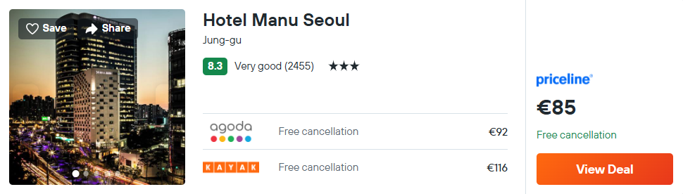 Hotel Manu Seoul
