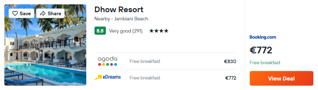 Dhow Resort