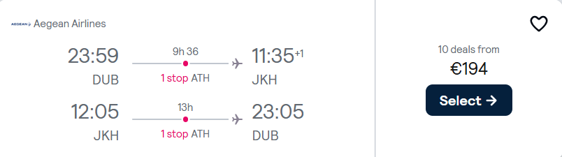 cheap flights to Greece