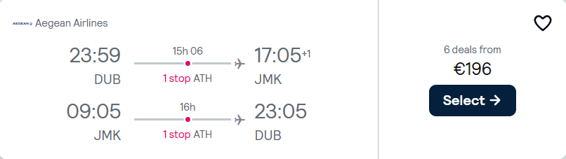 cheap flights to Greece