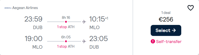 cheap flights to Greece