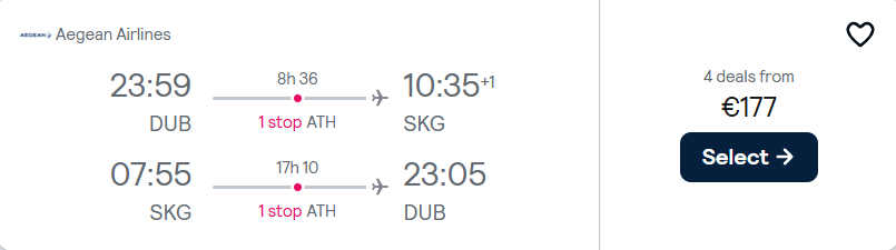 cheap flights to Greece