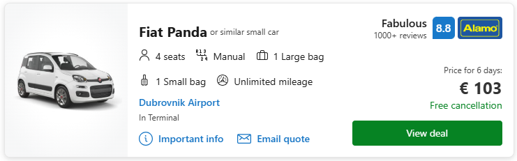 cheap car