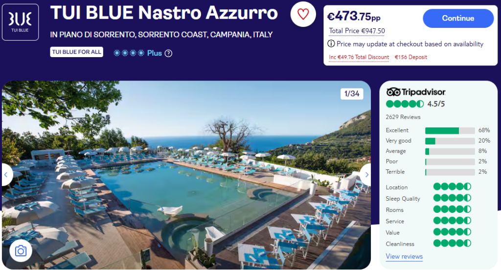 holidays in Italy