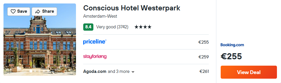 Conscious Hotel Westerpark
