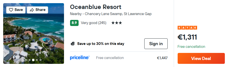 Oceanblue Resort