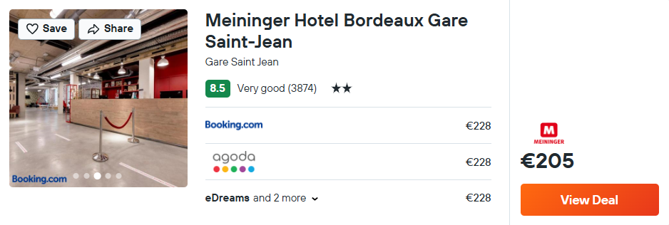 Meininger Hotel Bordeaux Gare Saint-Jean