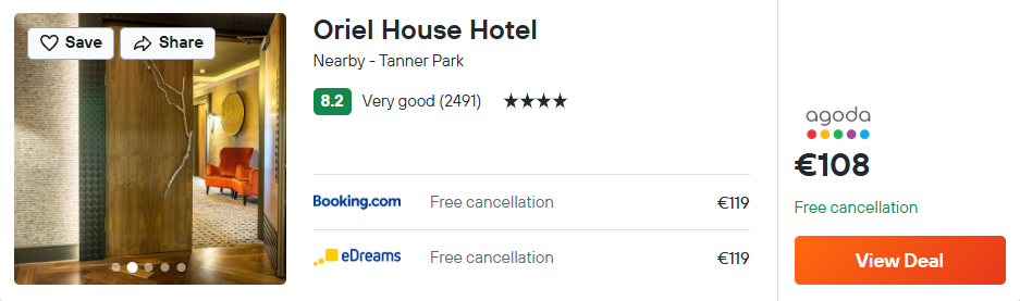 Oriel House Hotel