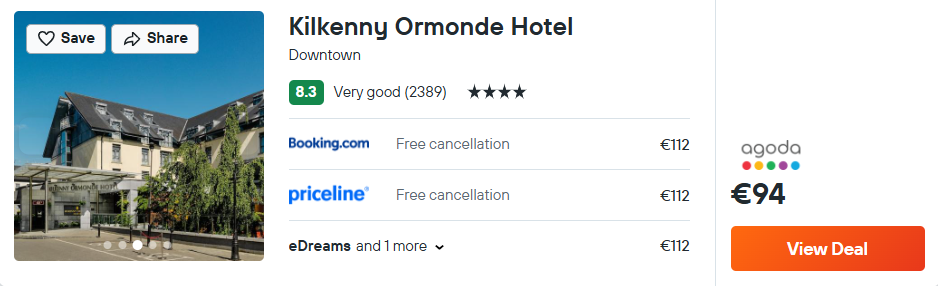 Kilkenny Ormonde Hotel