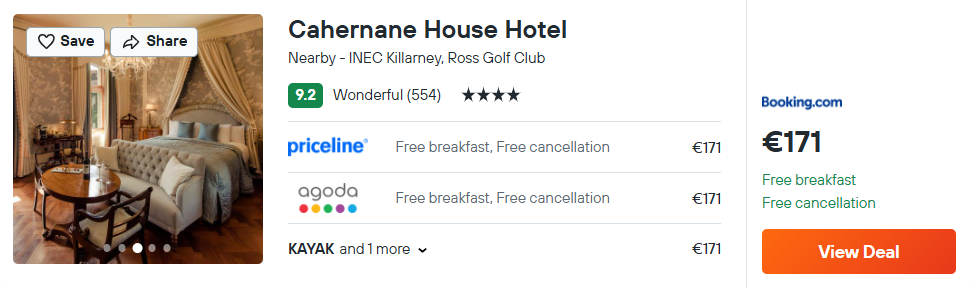 Cahernane House Hotel 