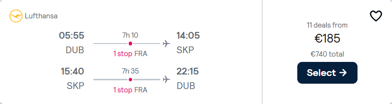 cheap flights to Macedonia