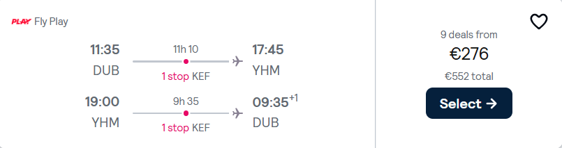 cheap flights to Canada