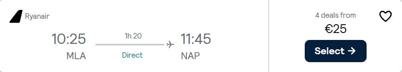 cheap flights to Italy
