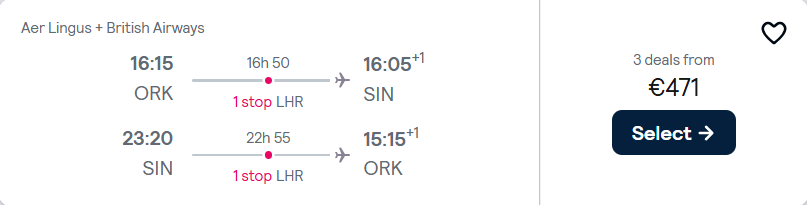cheap flights to Singapore