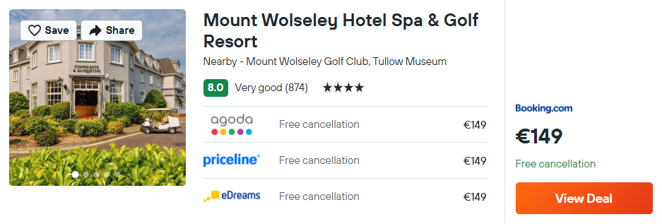 Mount Wolseley Hotel Spa & Golf Resort