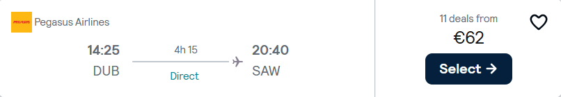 cheap flights to Turkey