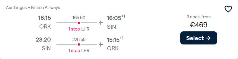 cheap flights to Singapore