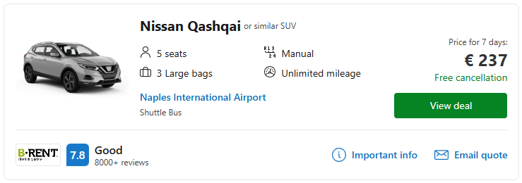 cheap car