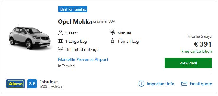 cheap car