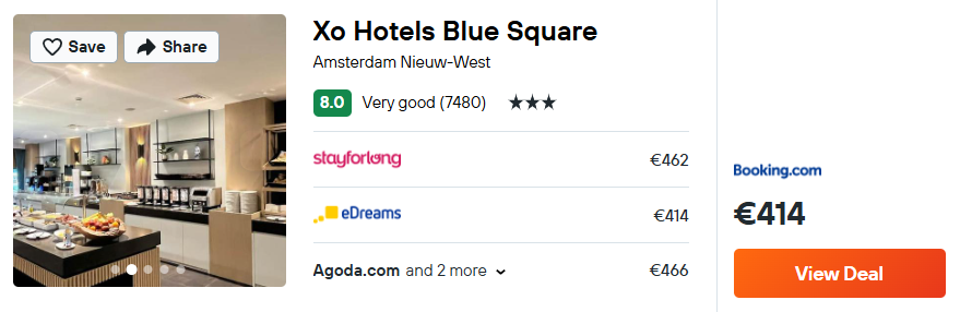 Xo Hotels Blue Square