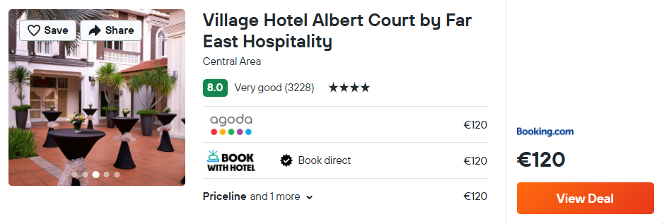 Village Hotel Albert Court by Far East Hospitality