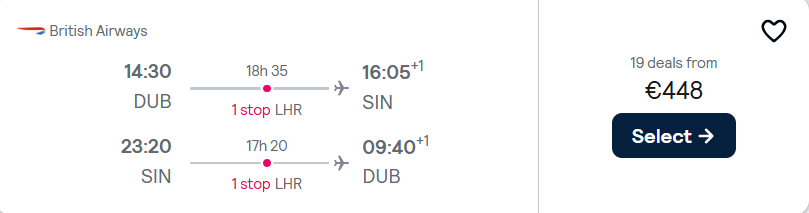 cheap flights to Singapore