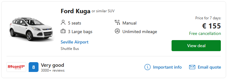 cheap car