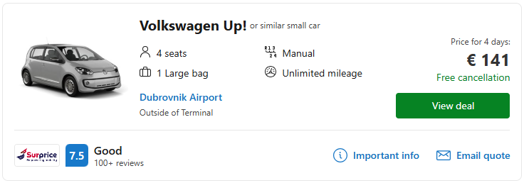 cheap car